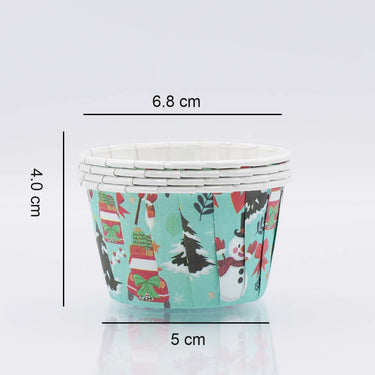 Cápsulas Cupcake Snowman - JustAddLove